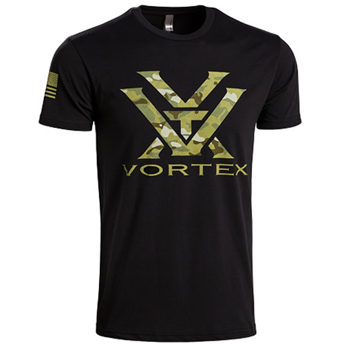 Vortex Camo Vortex T-Shirt (3XL, Black)
