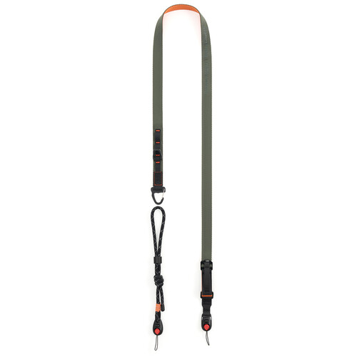 VSGO Black Snipe Urban Elite Camera Strap (Orange/Green)