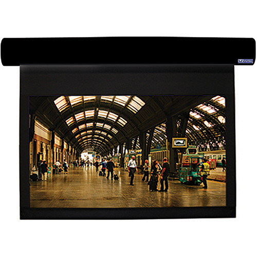 Vutec L1078-138PRB1 Lectric I 78 x 138.50" Motorized Screen (Black, 120V)