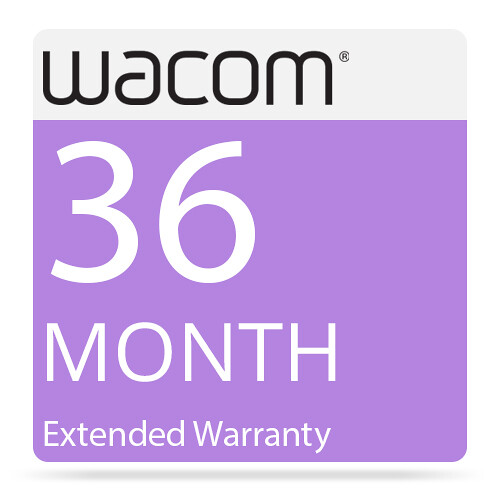 Wacom 3-Year Extended Warranty for One 12