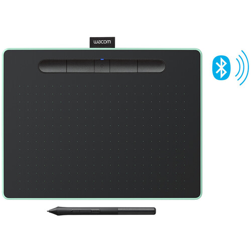 Wacom Intuos Bluetooth Creative Pen Tablet (Medium, Pistachio