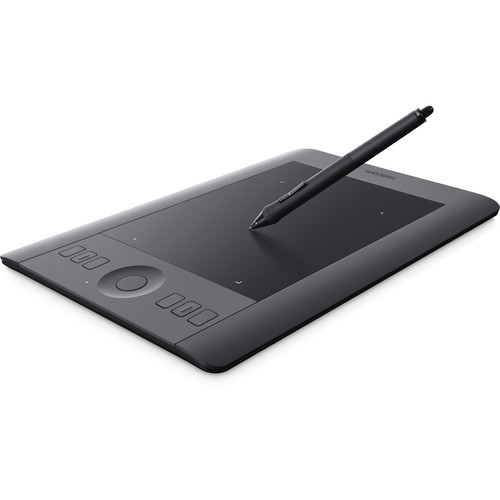 Wacom Intuos Pro Professional Pen & Touch Tablet (Black, Small, Refurbished)