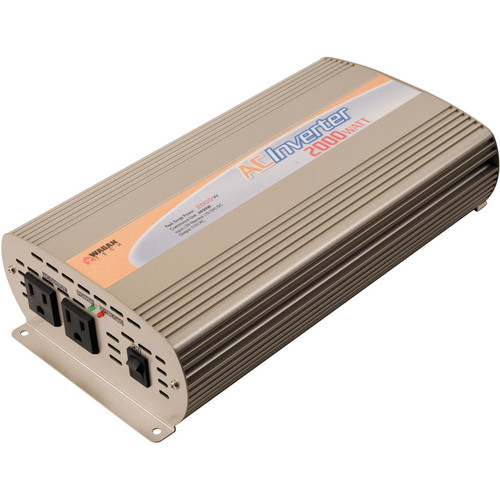 WAGAN Slim Line 2000W 12 VDC to 110 VAC Power Inverter