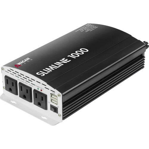WAGAN SlimLine 1000W 12 VDC to 115 VAC Power Inverter