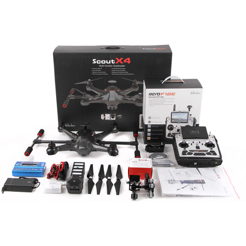 Walkera Scout X4 Quadcopter with G-3D Gimbal and iLook+ 1080p HD Camera