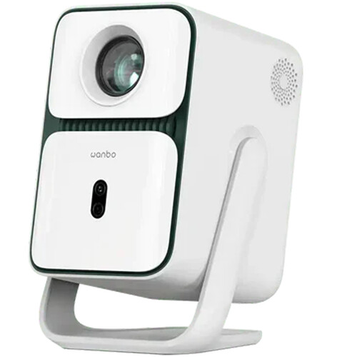 wanbo T2 Ultra 500-Lumen Full HD LED LCD Smart Projector (White)