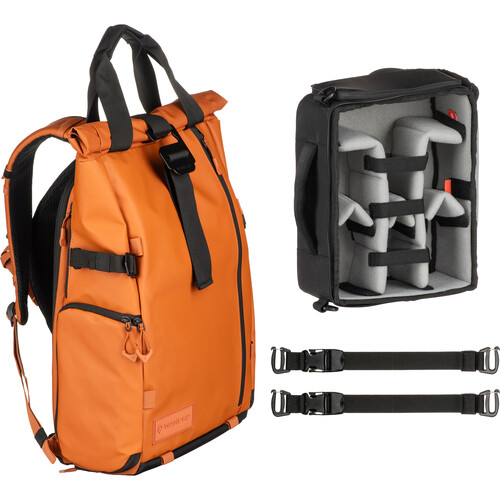 WANDRD PRVKE V4 Backpack Photo Bundle (Sedona Orange, 21L)