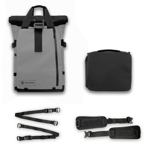 WANDRD PRVKE Backpack V3 with Photo Bundle (Makalu Gray, 31L)