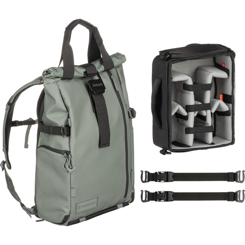 WANDRD PRVKE V4 Backpack Photo Bundle (Wasatch Green, 31L)
