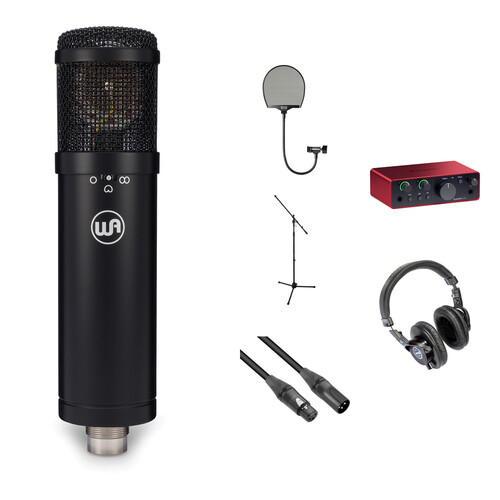 Warm Audio WA-47jr Large-Diaphragm FET Condenser Microphone Recording Kit