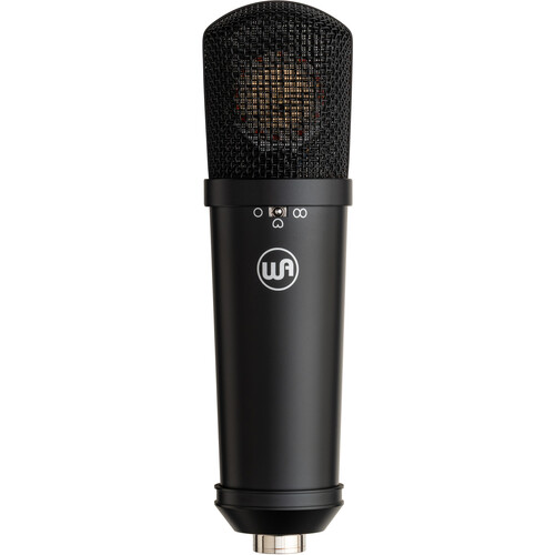 Warm Audio WA-87jr Large-Diaphragm Multipattern Condenser Microphone (Black)