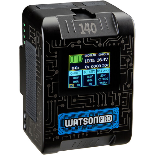 Watson FastPower AM-140-FP Battery with USB Ports (140Wh, Gold Mount)