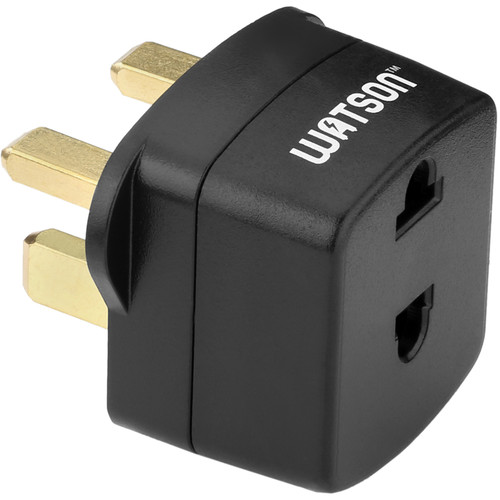 Watson 2-Prong USA to 3-Prong UK Power Adapter Plug