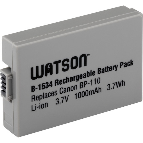 Watson BP-110 Lithium-Ion Battery (3.7V, 1000mAh)