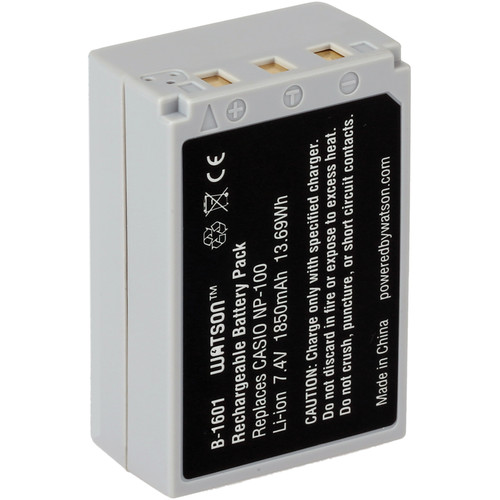 Watson NP-100 Lithium-Ion Battery Pack (7.4V, 1850mAh)