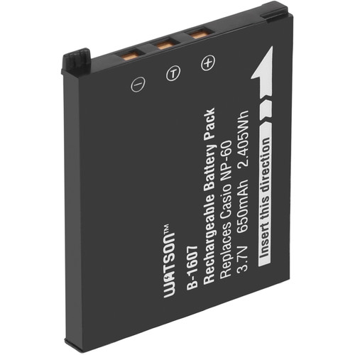 Watson NP-60 Lithium-Ion Battery Pack (3.7V, 650mAh)
