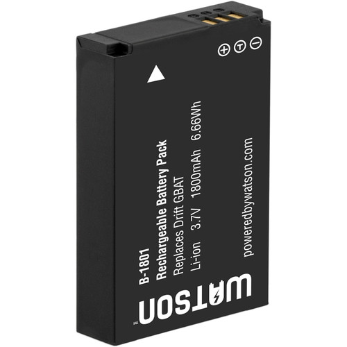 Watson Lithium-Ion Battery Pack (3.7V, 1800mAh) for HD Ghost Camera