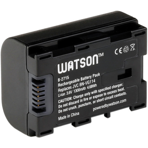 Watson BN-VG114 Lithium-Ion Battery Pack (3.6V, 1300mAh)