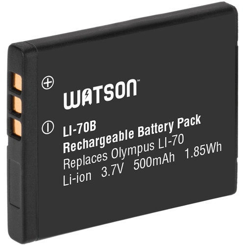 Watson LI-70B Lithium-Ion Battery Pack (3.7V, 500mAh)