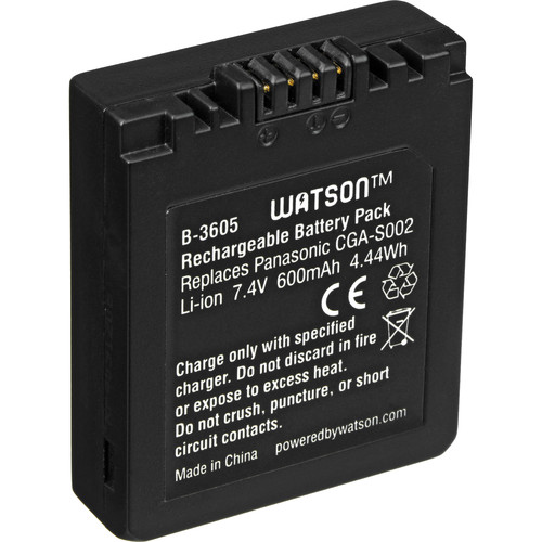 Watson CGA-S002 Lithium-Ion Battery Pack (7.4V, 600mAh)