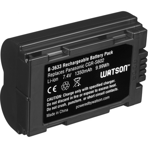 Watson CGR-S602 Lithium-Ion Battery Pack (7.4V, 1350mAh)