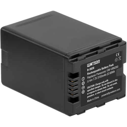 Watson VW-VBN390 Lithium-Ion Battery Pack (7.2V, 3150mAh)