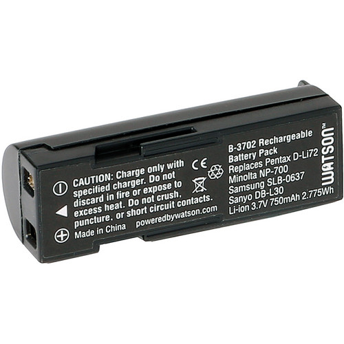 Watson D-Li72 Lithium-Ion Battery Pack (3.7V, 750mAh)