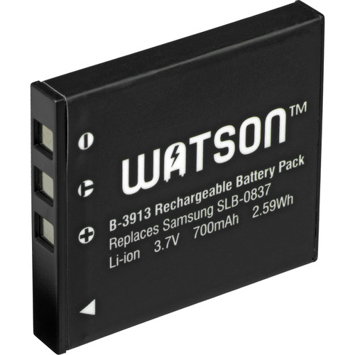 Watson SLB-0837 Lithium-Ion Battery Pack (3.7V, 700mAh)