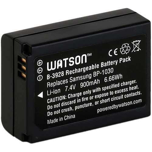 Watson BP-1030 Lithium-Ion Battery Pack (7.4V, 900mAh)