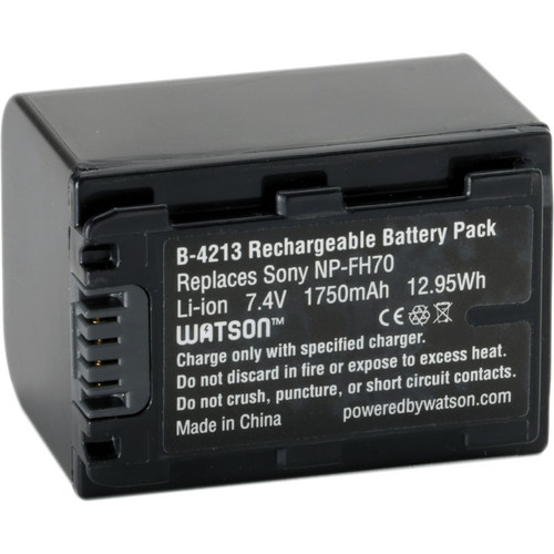 Watson NP-FH70 Lithium-Ion Battery Pack (7.4V, 1750mAh)