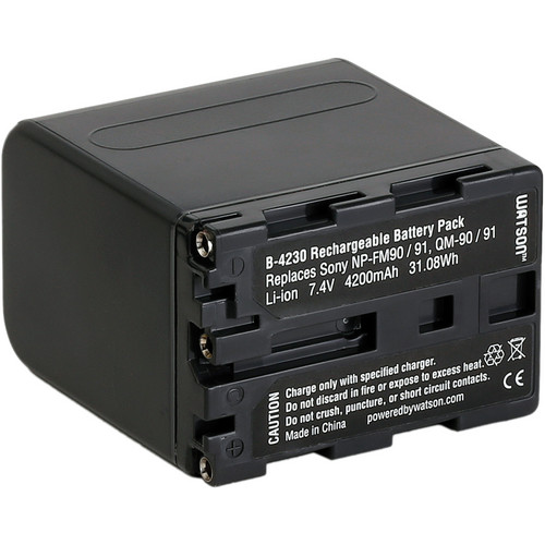 Watson NP-QM91 Lithium-Ion Battery Pack (7.4V, 4200mAh)
