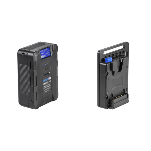 Watson 50Wh 14.4V Battery & Cage Plate Kit (Micro V-Mount)