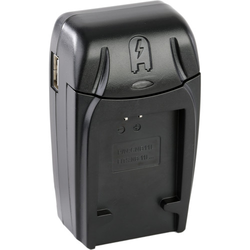 Watson Compact AC/DC Charger Kit with Battery Adapter Plate for NB-11L