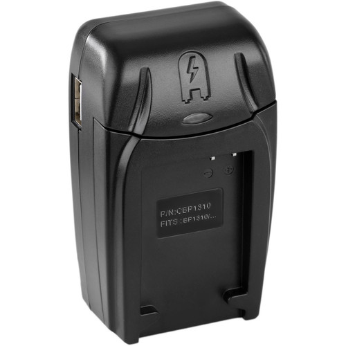 Watson Compact AC/DC Charger Kit with Battery Adapter Plate for BP-1310