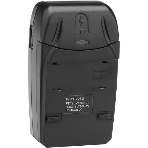 Watson Compact Charger & Battery Plate Kit for JVC BN-V11, BN-V12, BN-V20, and BN-V25