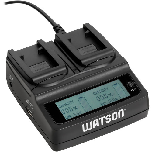 Watson Duo LCD Charger for GoPro Hero 3 Battery