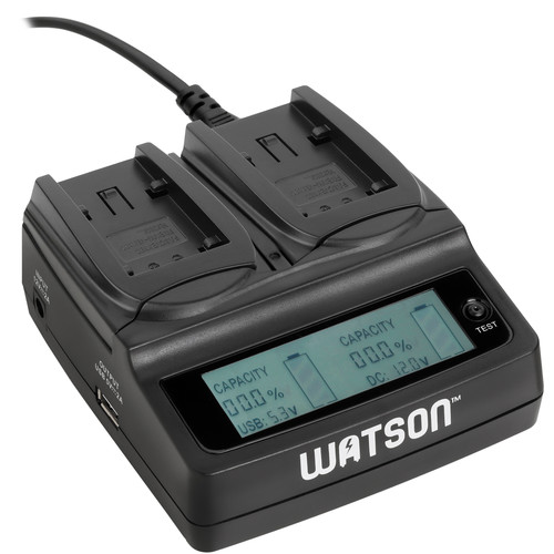 Watson Duo LCD Charger for VBK & VBL Series Batteries