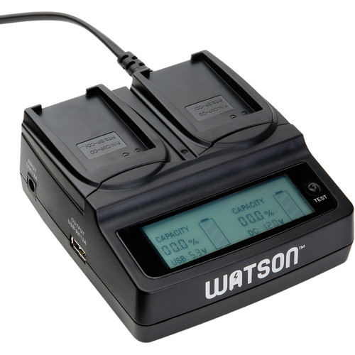 Watson Duo LCD Charger for ContourHD Battery