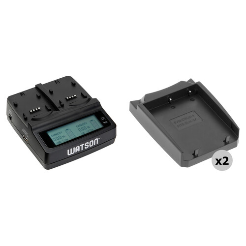 Watson Duo LCD Charger with 2 BLH-1 Plates