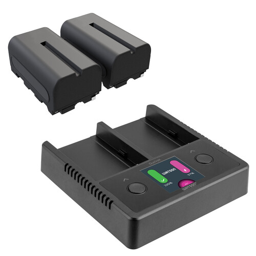 Watson NP-F770 Kit with 2 Batteries and DuoVolt Smart Charger