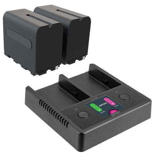 Watson NP-F970 Kit with 2 Batteries and DuoVolt Smart Charger