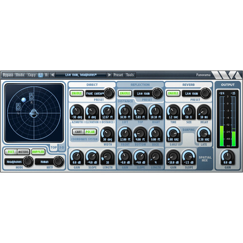 Wave Arts Panorama 6 3D Processor with Room Panning Plug-In (Download)