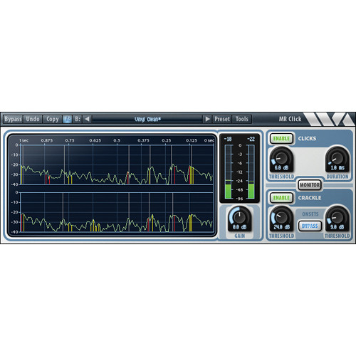 Wave Arts MR Click and Crackle Filter Plug-In (Native)