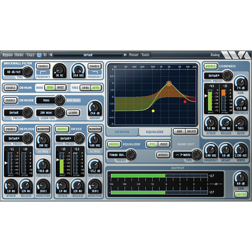 Wave Arts Dialog Post Production Speech and Voice Processor Plug-In (Native and AAX Native, Boxed)