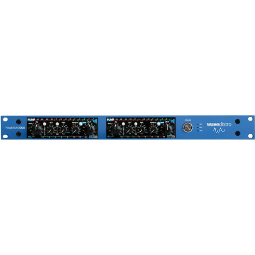 Wave Distro PowerGrid Duo Two-Slot 500-Series Horizontal Rack Chassis