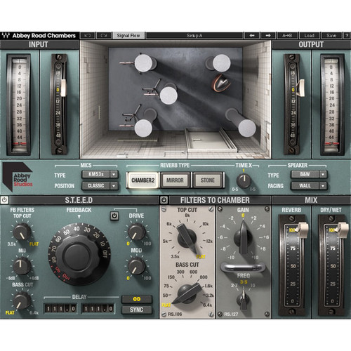 Waves Abbey Road Chambers - Tape Delay and Reverb Software for Pro Audio (Download)