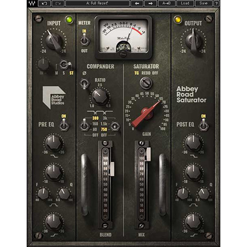 Waves Abbey Road Saturator Dynamics and Harmonic Saturation Software for Pro Audio (Download)