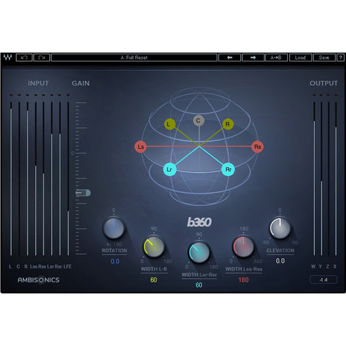 Waves B360 Ambisonics Encoder Plug-In (Download)