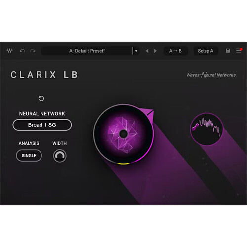Waves Clarix LB AI Noise Reduction for Voice Plug-In