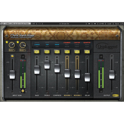 Waves CLA Unplugged - Processing Plug-In for MultiRack SoundGrid (Download)
